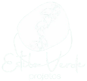 Logo - Estilo Verde Projetos (Branco com Fundo Transparente)